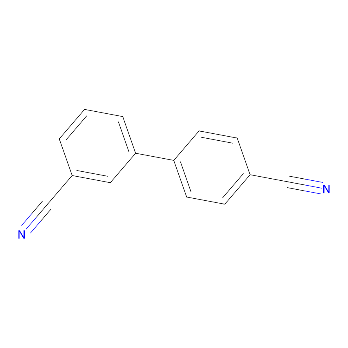 4-(3-Cyanophenyl)benzonitrile molecular structure, CAS 42289-54-3