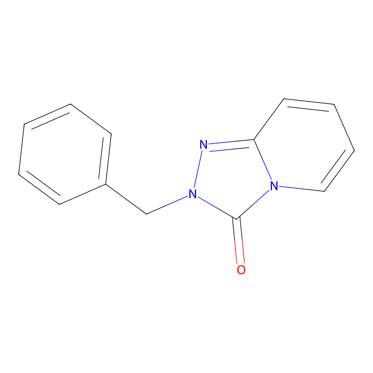 2-benzyl-2H,3H-[1,2,4]triazolo[4,3-a]pyridin-3-one molecular structure, CAS 4231-61-2