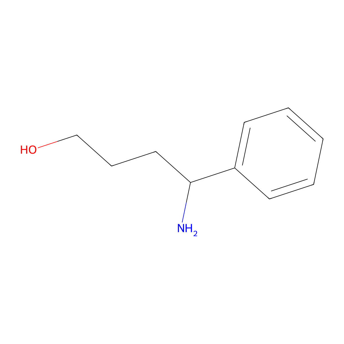 4-Amino-4-phenylbutan-1-ol molecular structure, CAS 42331-15-7