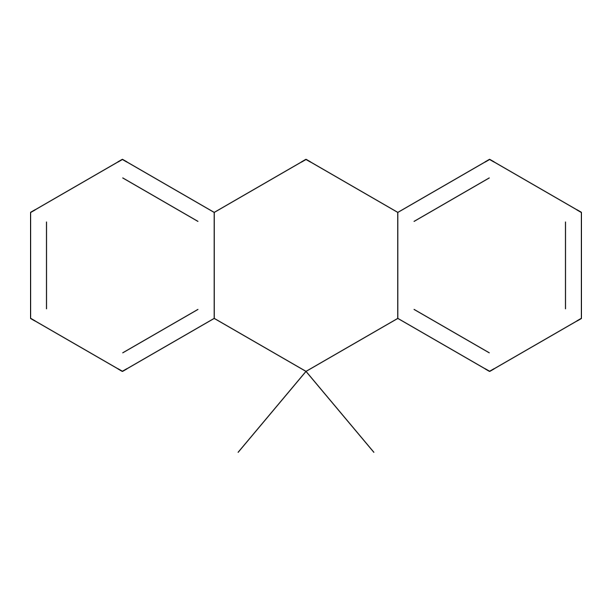 10,10-Dimethyl-anthraquinone molecular structure, CAS 42332-94-5