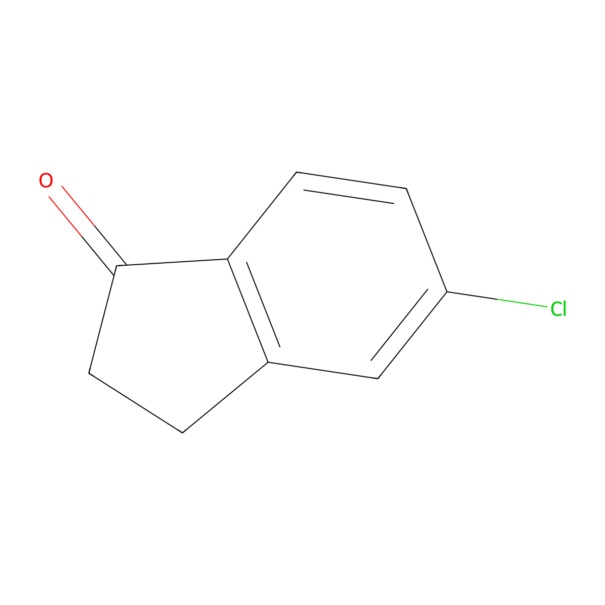 5-Chloro-1-indanone molecular structure, CAS 42348-86-7