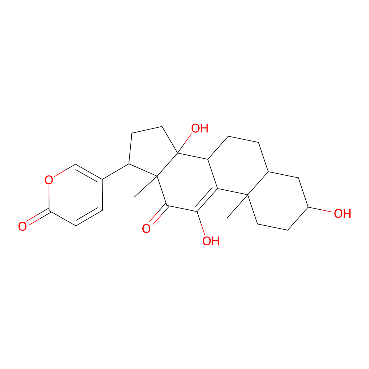 Argentinogen molecular structure, CAS 4236-48-0