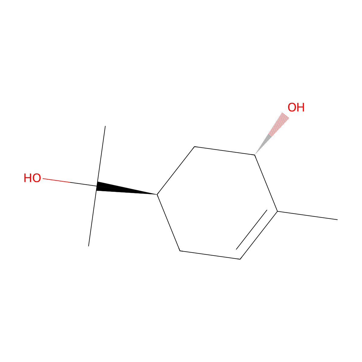 trans-Sobrerol molecular structure, CAS 42370-41-2