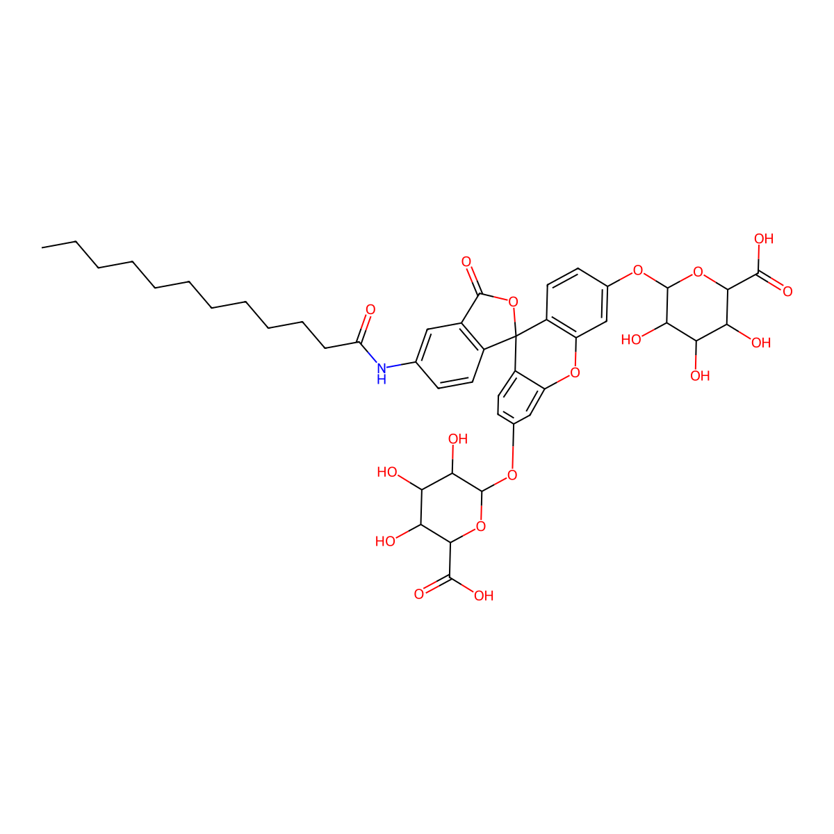 C12FDGlcU molecular structure, CAS 423762-14-5