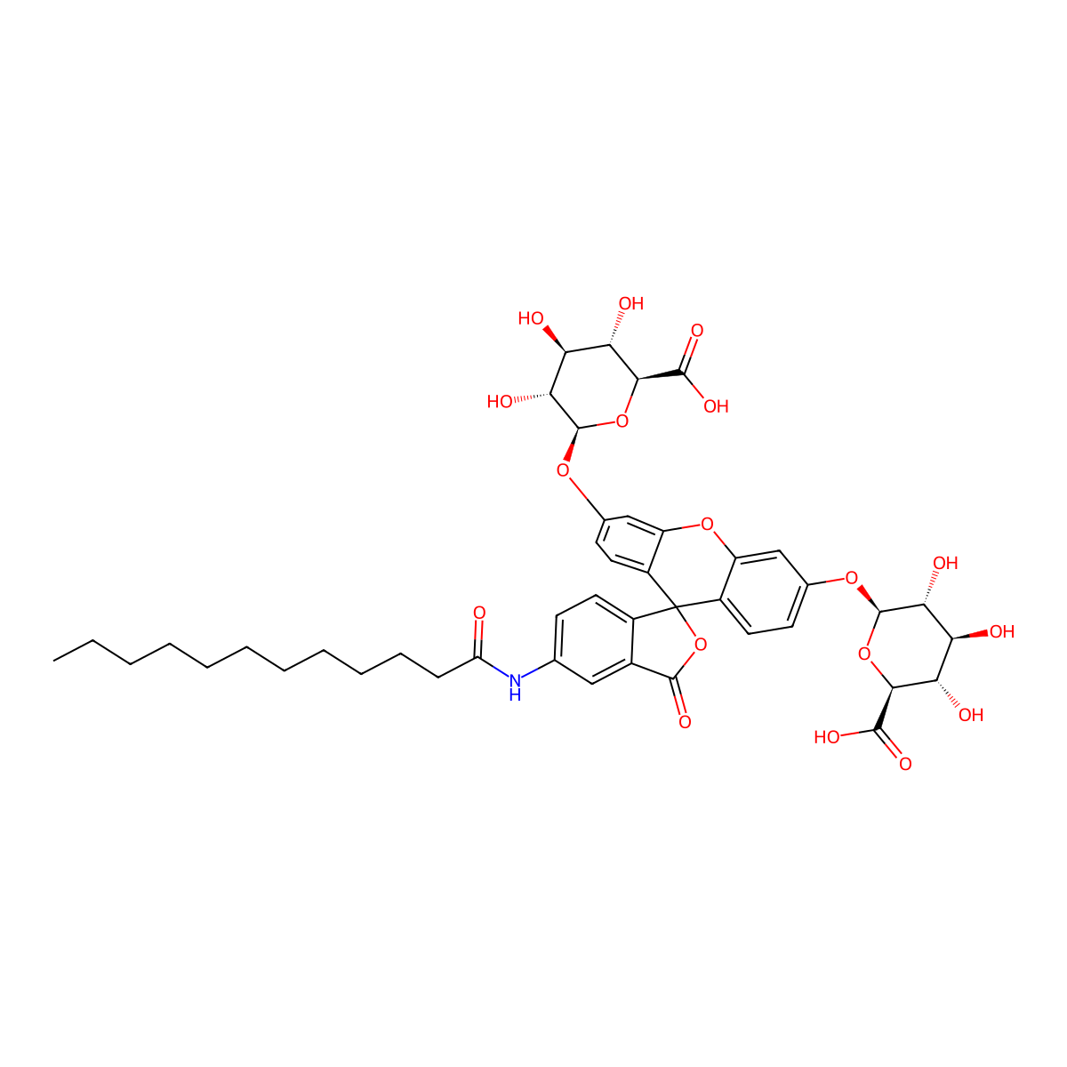 C12FDGlcU molecular structure, CAS 423762-14-5