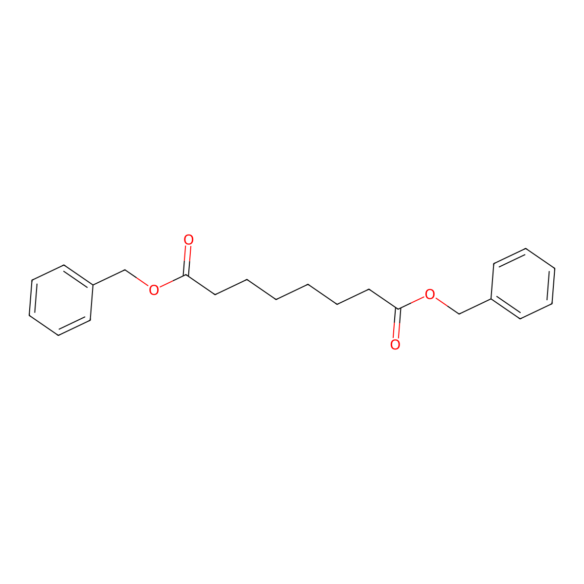 Octanedioic acid, 1,8-bis(phenylmethyl) ester molecular structure, CAS 42413-23-0