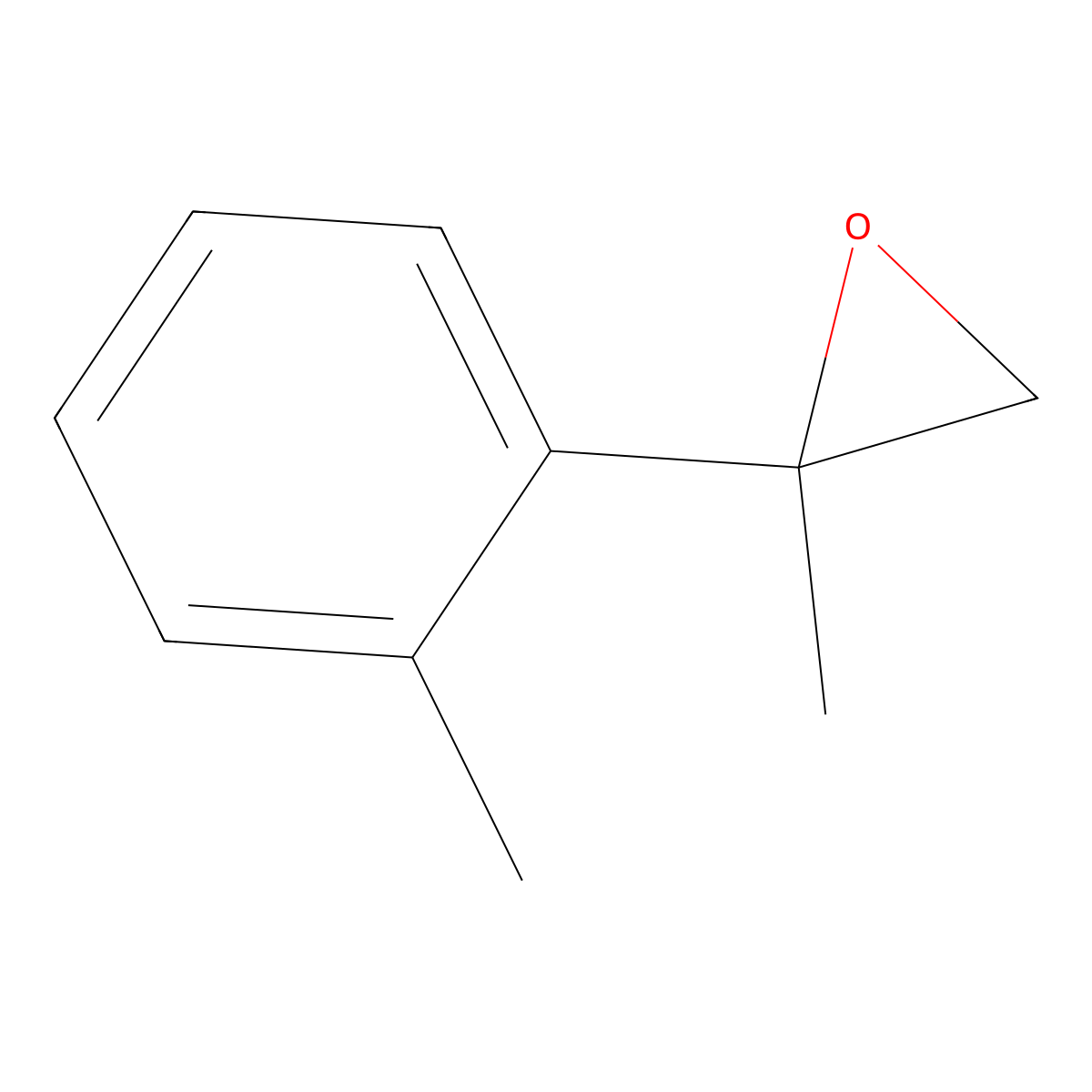 2-Methyl-2-(2-methylphenyl)oxirane molecular structure, CAS 42432-35-9