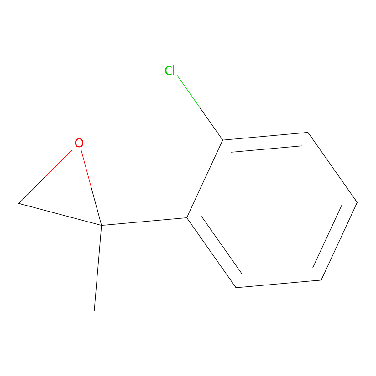 2-(2-Chlorophenyl)-2-methyloxirane molecular structure, CAS 42432-43-9