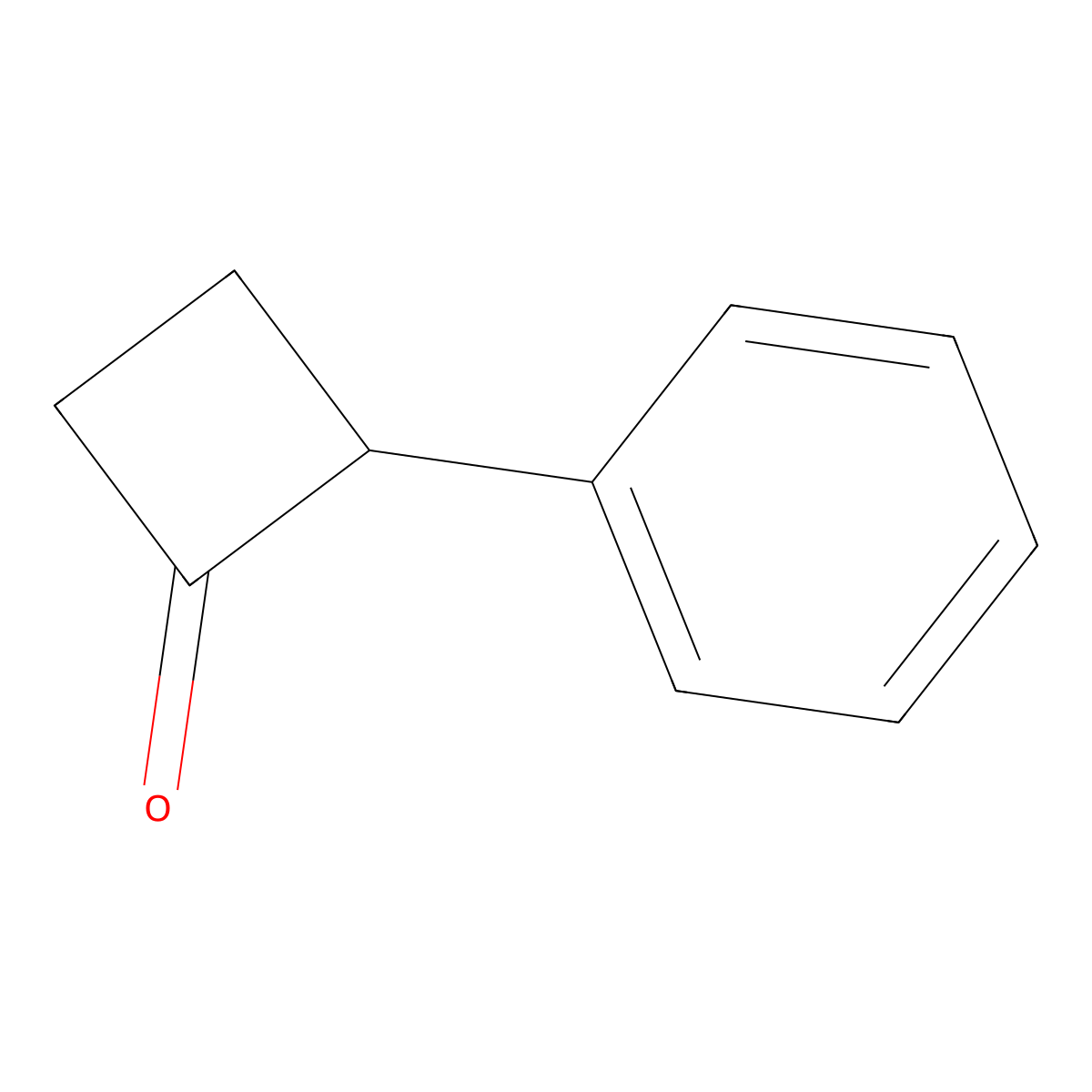 2-Phenylcyclobutanone molecular structure, CAS 42436-86-2