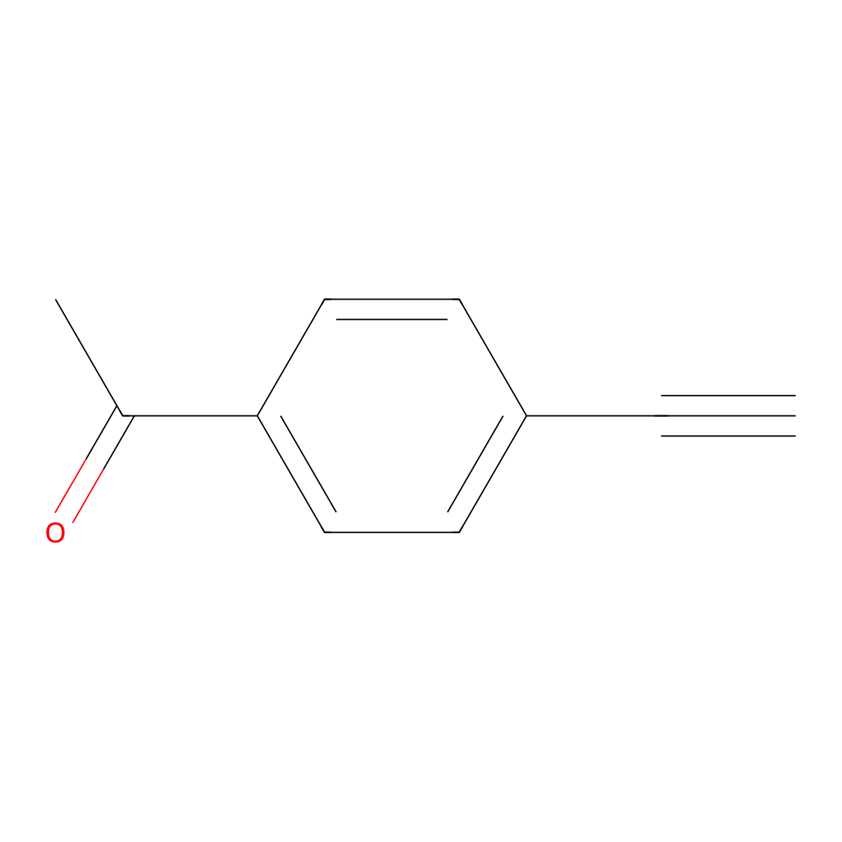 1-(4-Ethynylphenyl)ethan-1-one molecular structure, CAS 42472-69-5