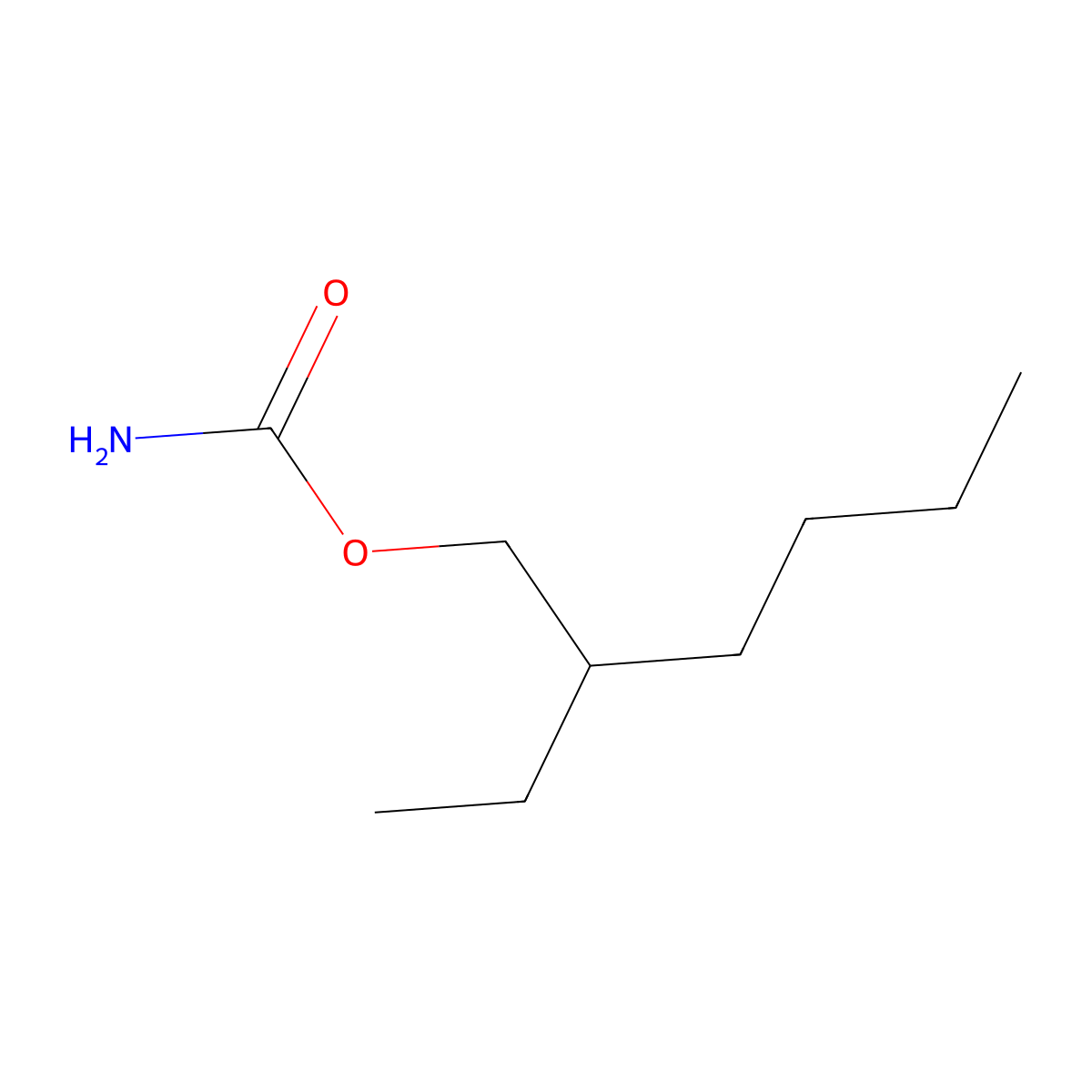 Carbamic acid, 2-ethylhexyl ester molecular structure, CAS 4248-21-9