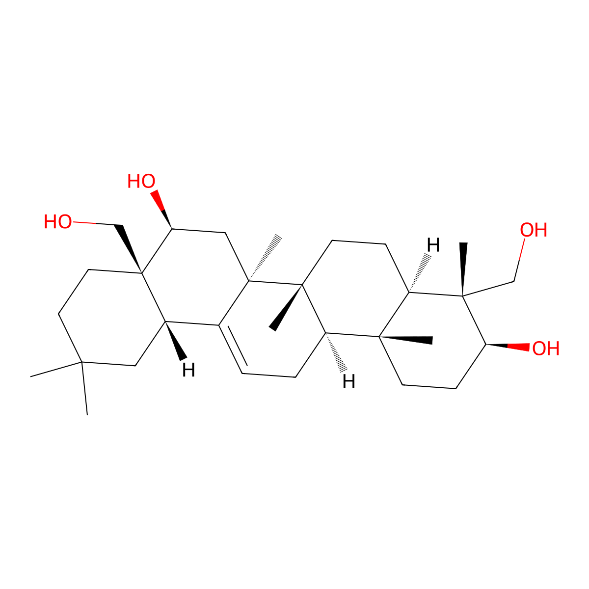 23-Hydroxylongispinogenin molecular structure, CAS 42483-24-9
