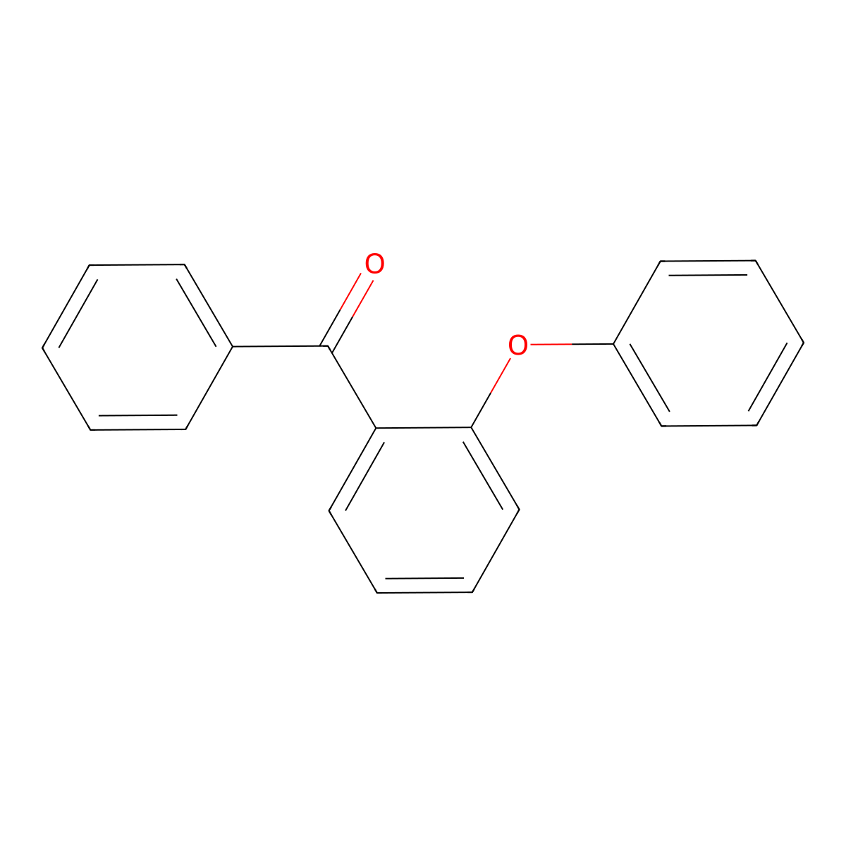 2-Phenoxybenzophenone molecular structure, CAS 42506-05-8