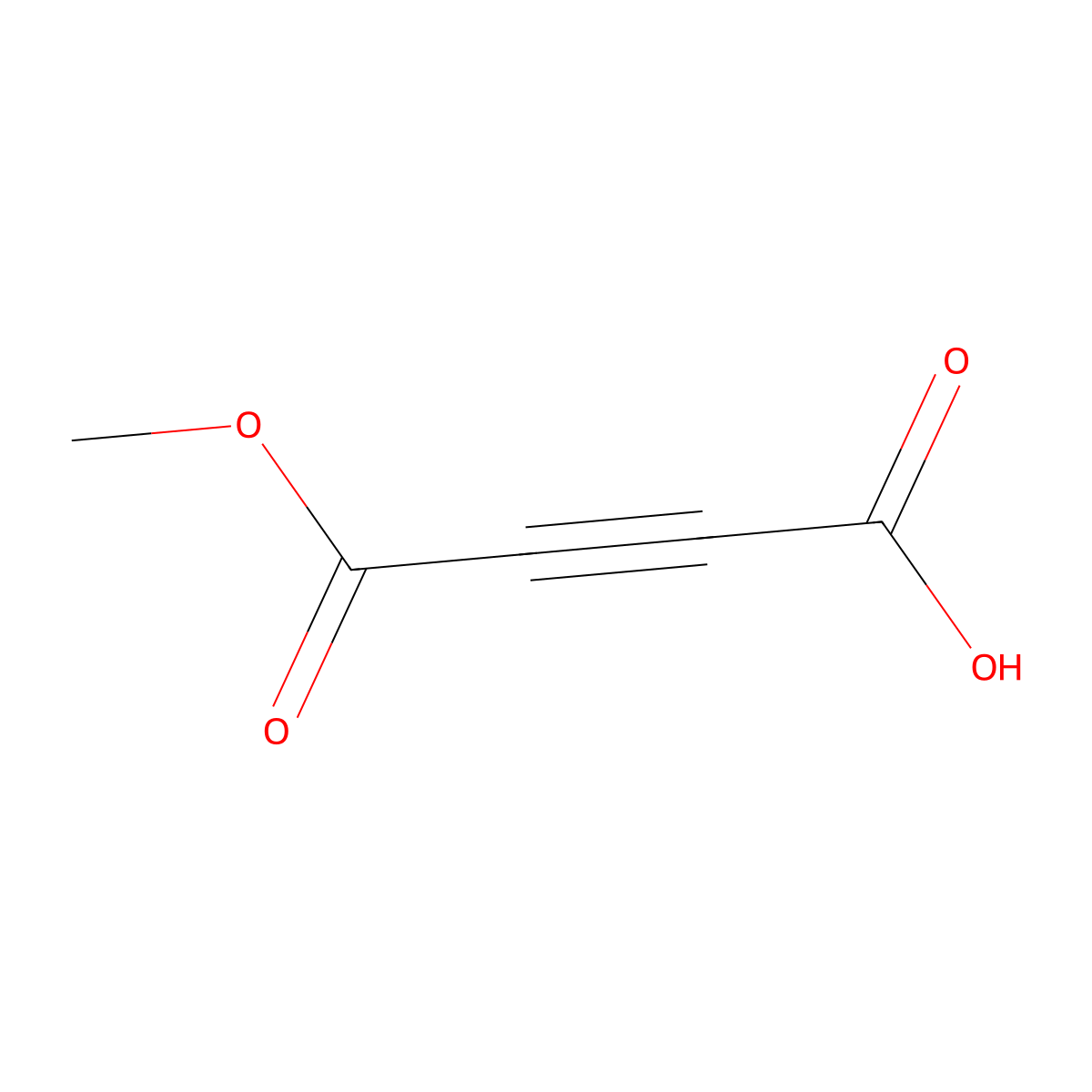 Acetylenedicarboxylic Acid Methyl Ester molecular structure, CAS 42507-71-1