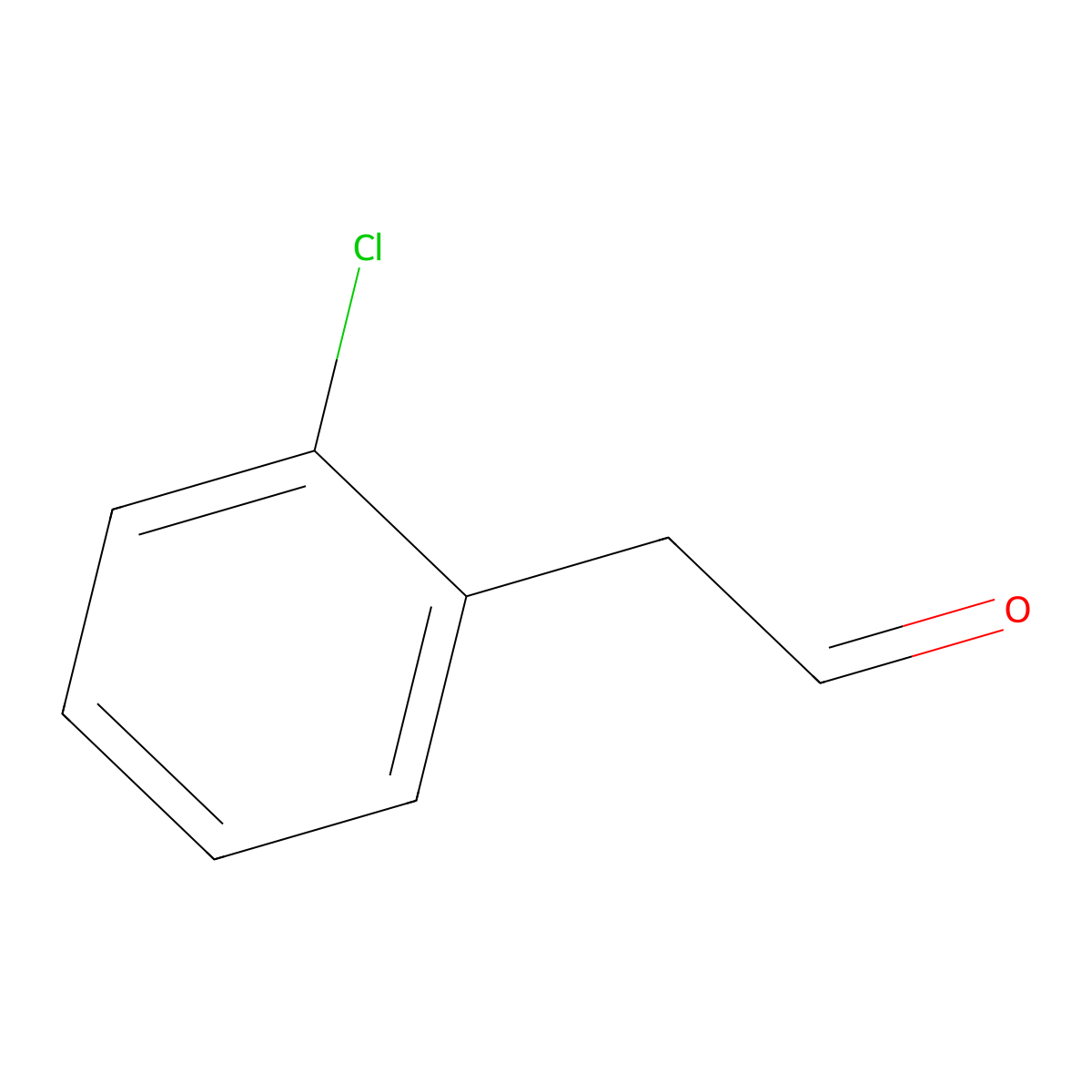 2-(2-Chlorophenyl)acetaldehyde molecular structure, CAS 4251-63-2