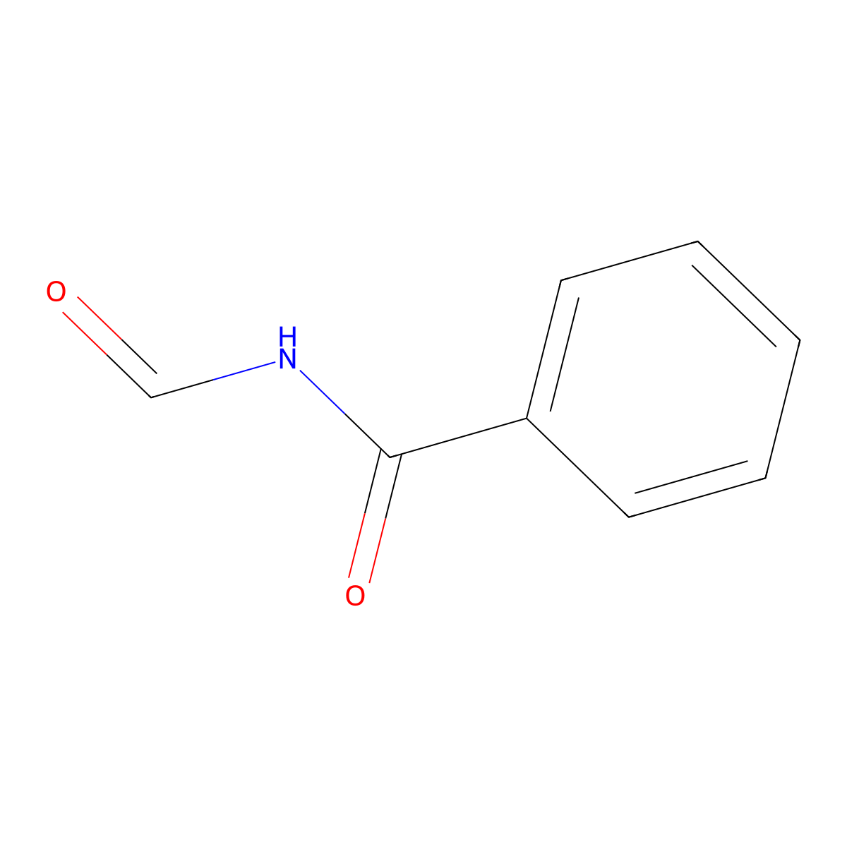 N-Formylbenzamide molecular structure, CAS 4252-31-7