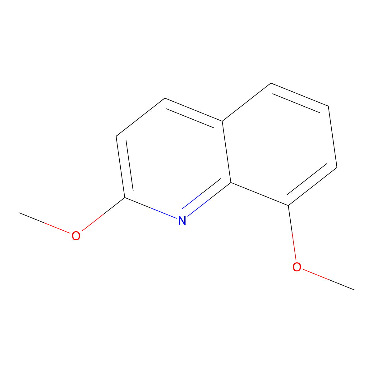 8-Methoxy-2-methoxyquinoline molecular structure, CAS 42521-90-4