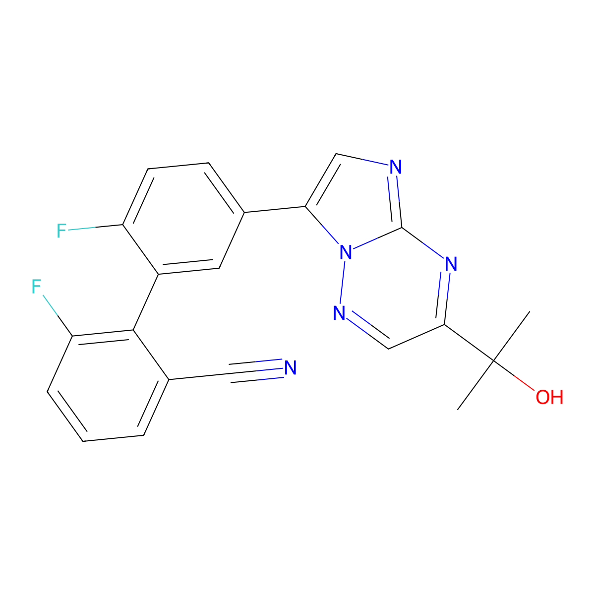Tpa-023B molecular structure, CAS 425377-76-0