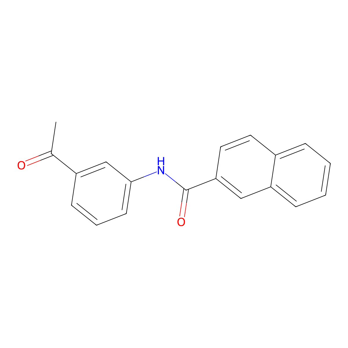 N-(3-acetylphenyl)-2-naphthalenecarboxamide molecular structure, CAS 425630-57-5
