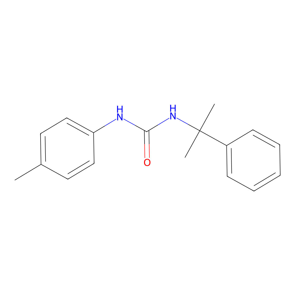 Daimuron molecular structure, CAS 42609-52-9