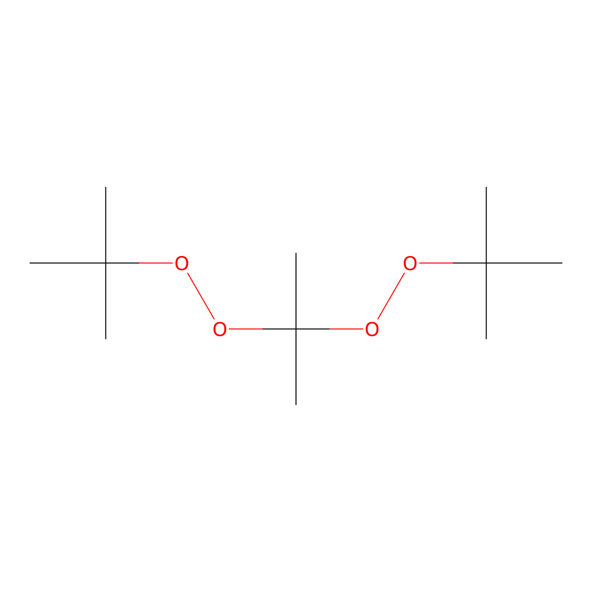 (Isopropylidene)bis(tert-butyl) peroxide molecular structure, CAS 4262-61-7