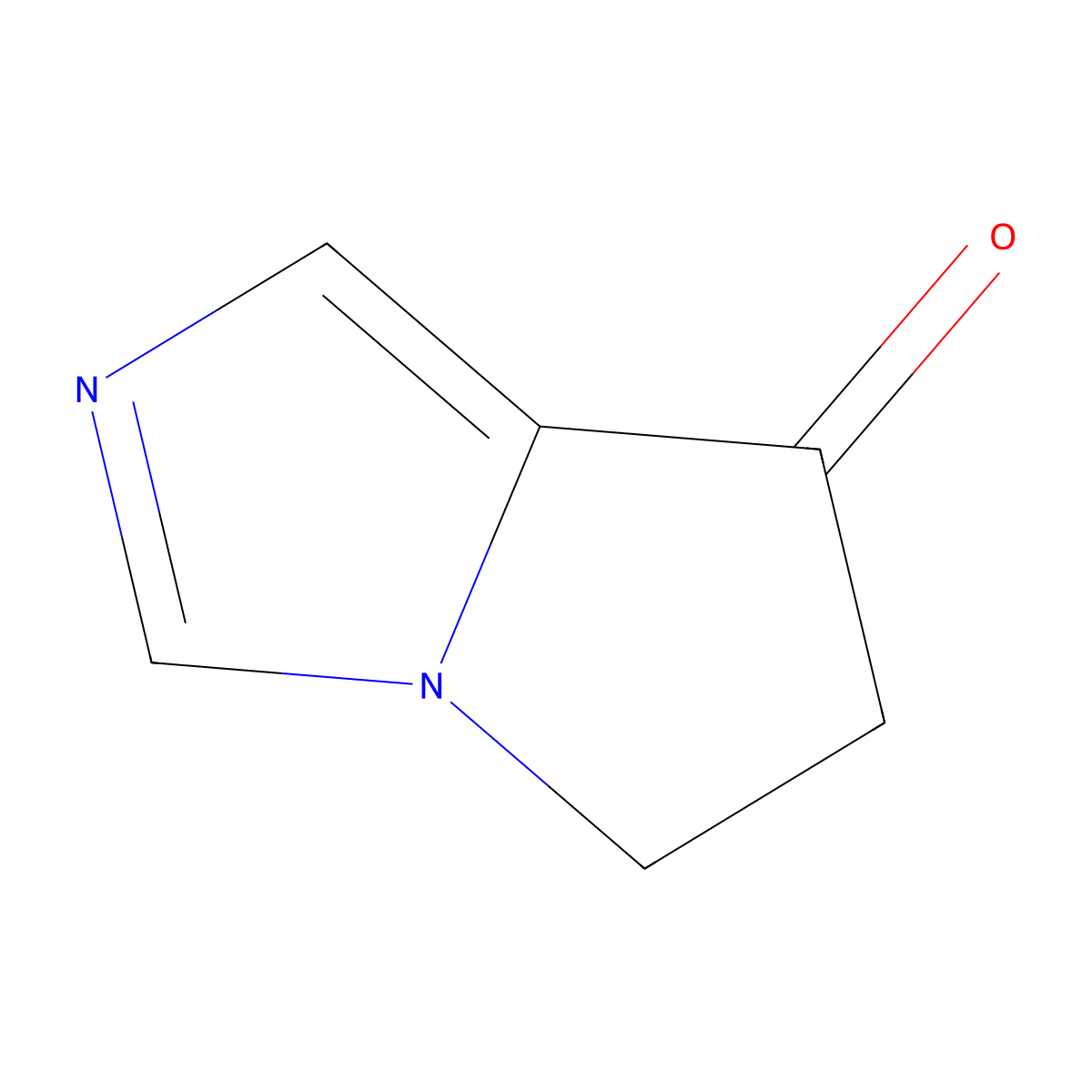 5,6-Dihydropyrrolo[1,2-c]imidazol-7-one molecular structure, CAS 426219-43-4