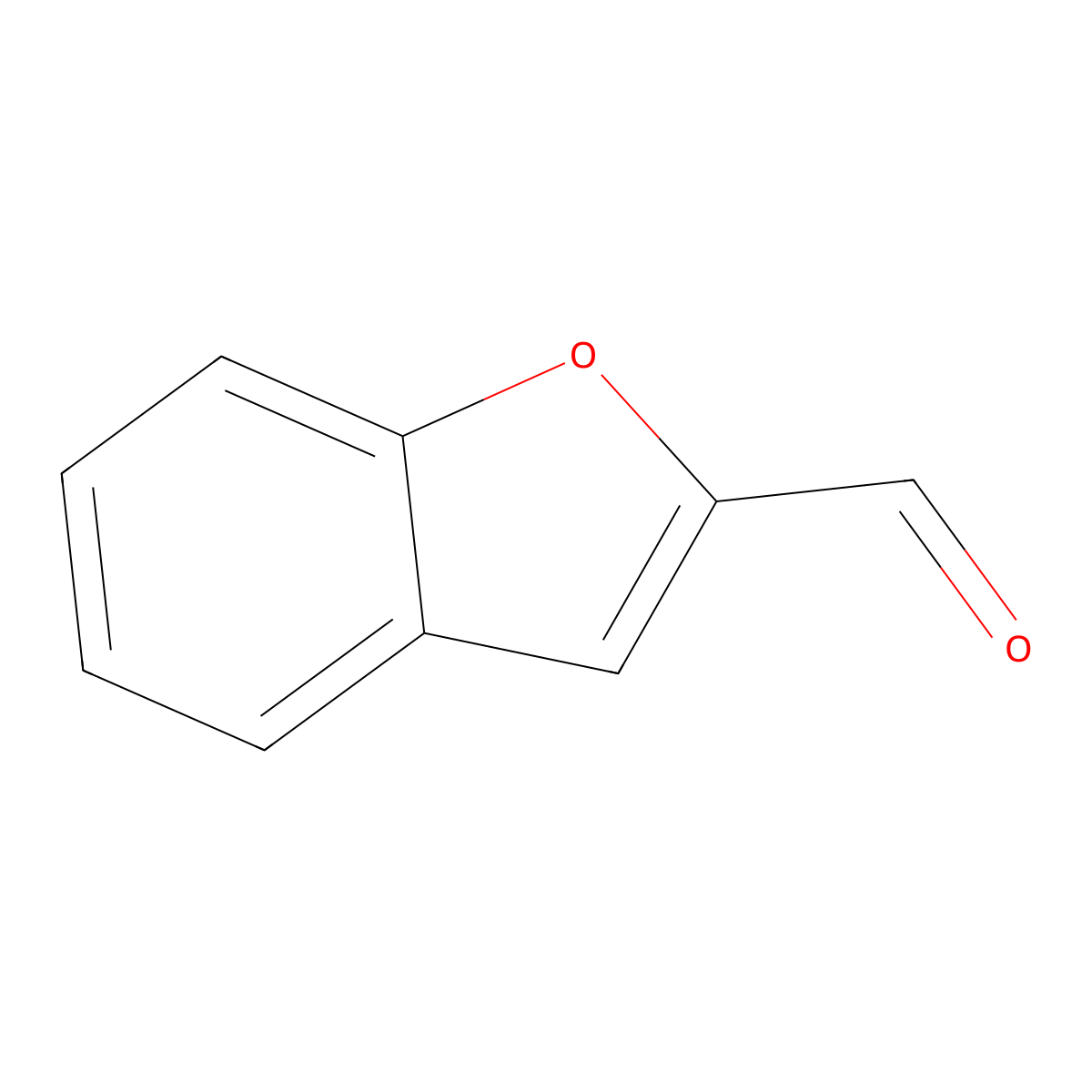 2-Benzofurancarboxaldehyde molecular structure, CAS 4265-16-1