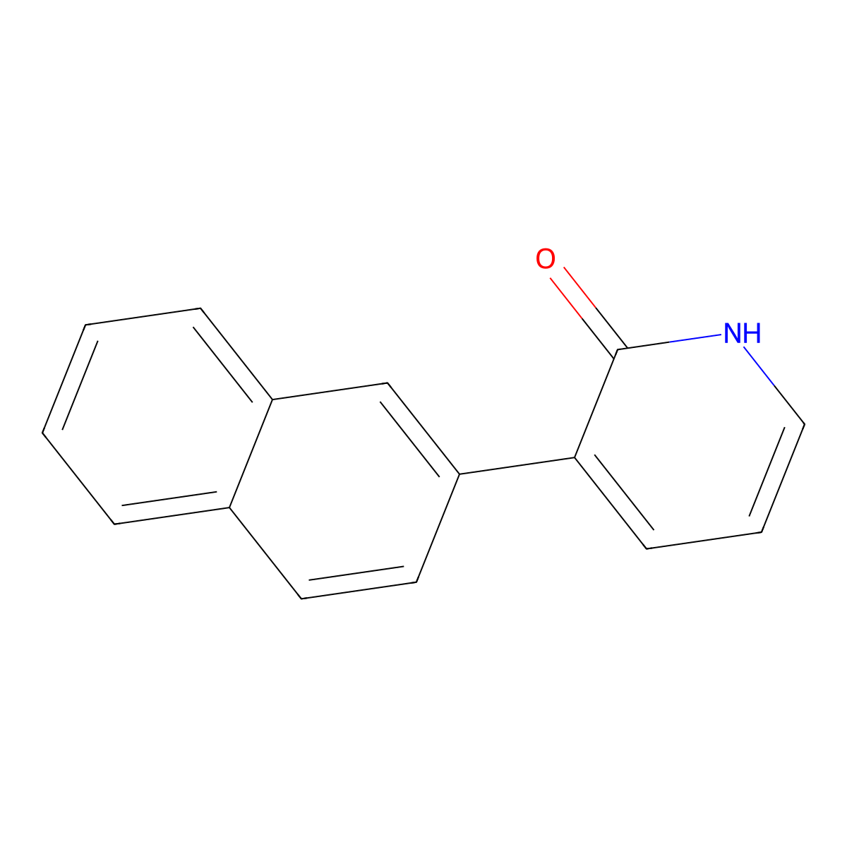 3-(Naphthalen-2-yl)pyridin-2(1H)-one molecular structure, CAS 426823-56-5