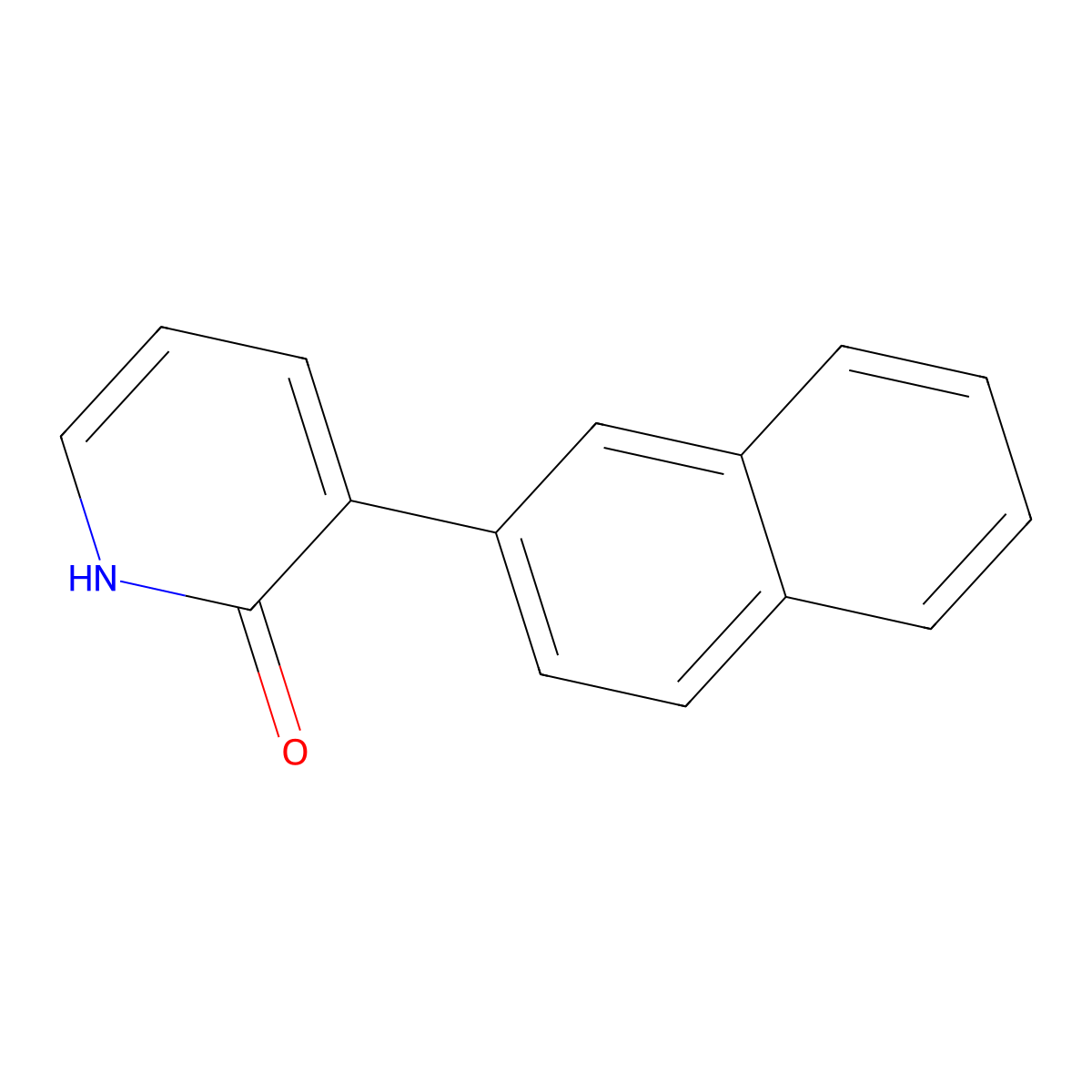 3-(Naphthalen-2-yl)pyridin-2(1H)-one molecular structure, CAS 426823-56-5