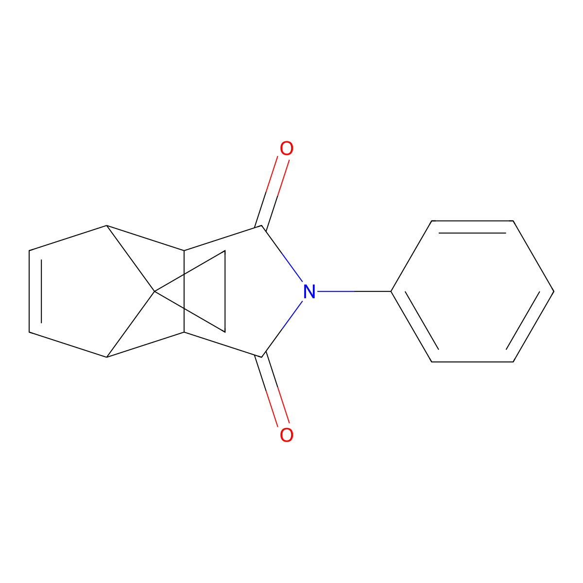 2-phenyl-3a,4,7,7a-tetrahydro-1H-spiro[2-aza-4,7-methanoisoindole-8,1'-cyclopropane]-1,3(2H)-dione molecular structure, CAS 426837-18-5