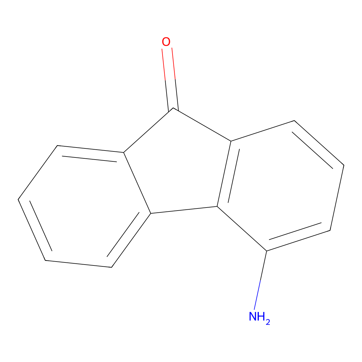 4-Aminofluorenone molecular structure, CAS 4269-15-2