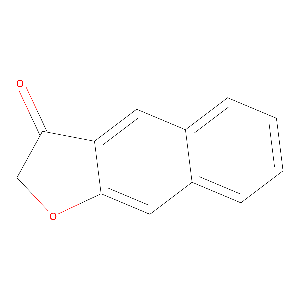 Naphtho[2,3-b]furan-3(2H)-one molecular structure, CAS 42709-87-5