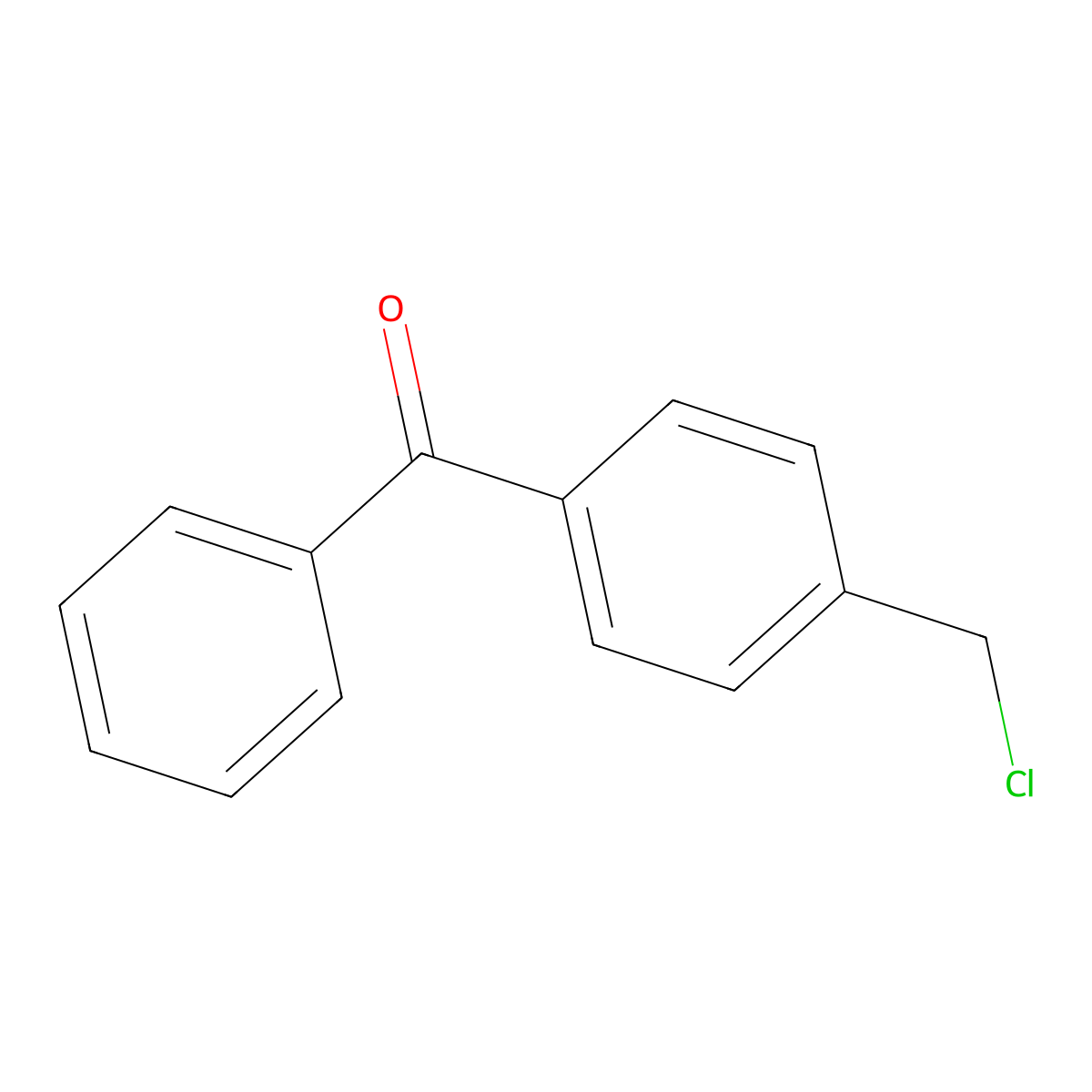4-(Chloromethyl)benzophenone molecular structure, CAS 42728-62-1