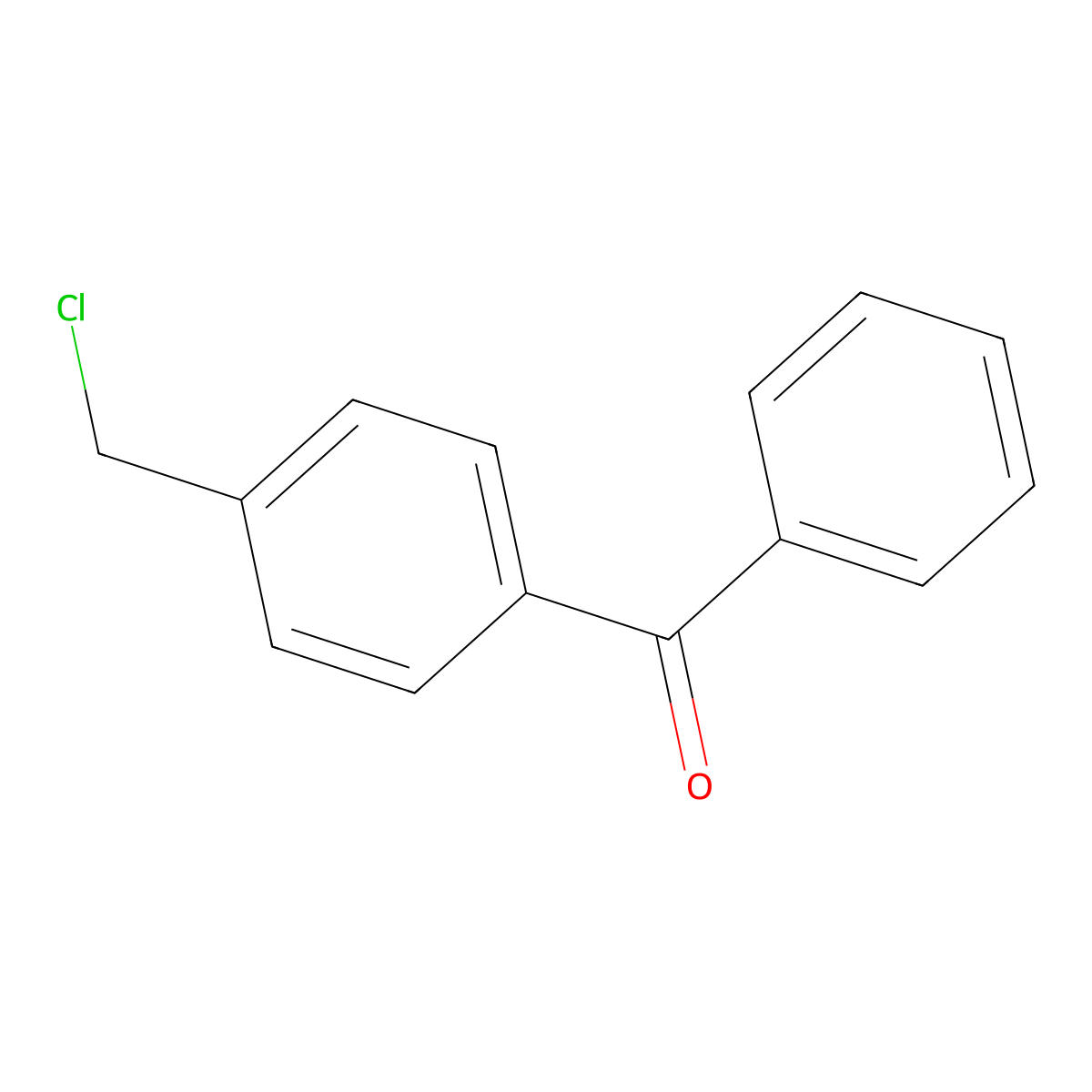 4-(Chloromethyl)benzophenone molecular structure, CAS 42728-62-1