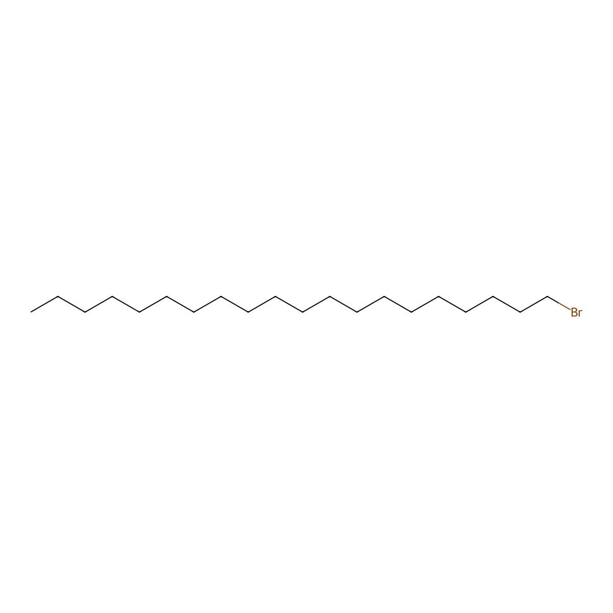1-Bromoeicosane molecular structure, CAS 4276-49-7