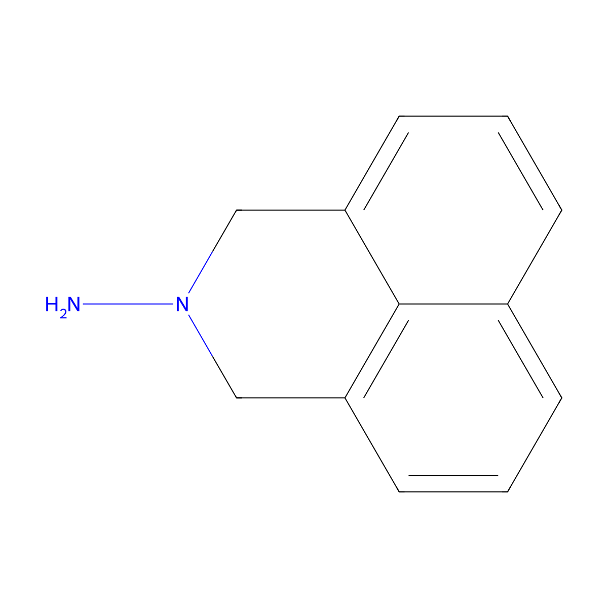 1H-Benzo[DE]isoquinolin-2(3H)-amine molecular structure, CAS 42773-02-4