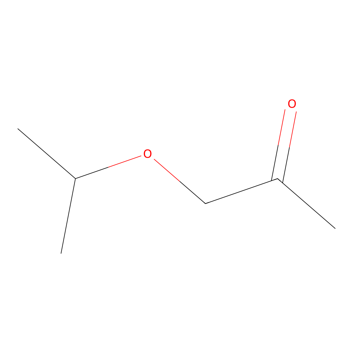 1-Isopropoxyacetone molecular structure, CAS 42781-12-4
