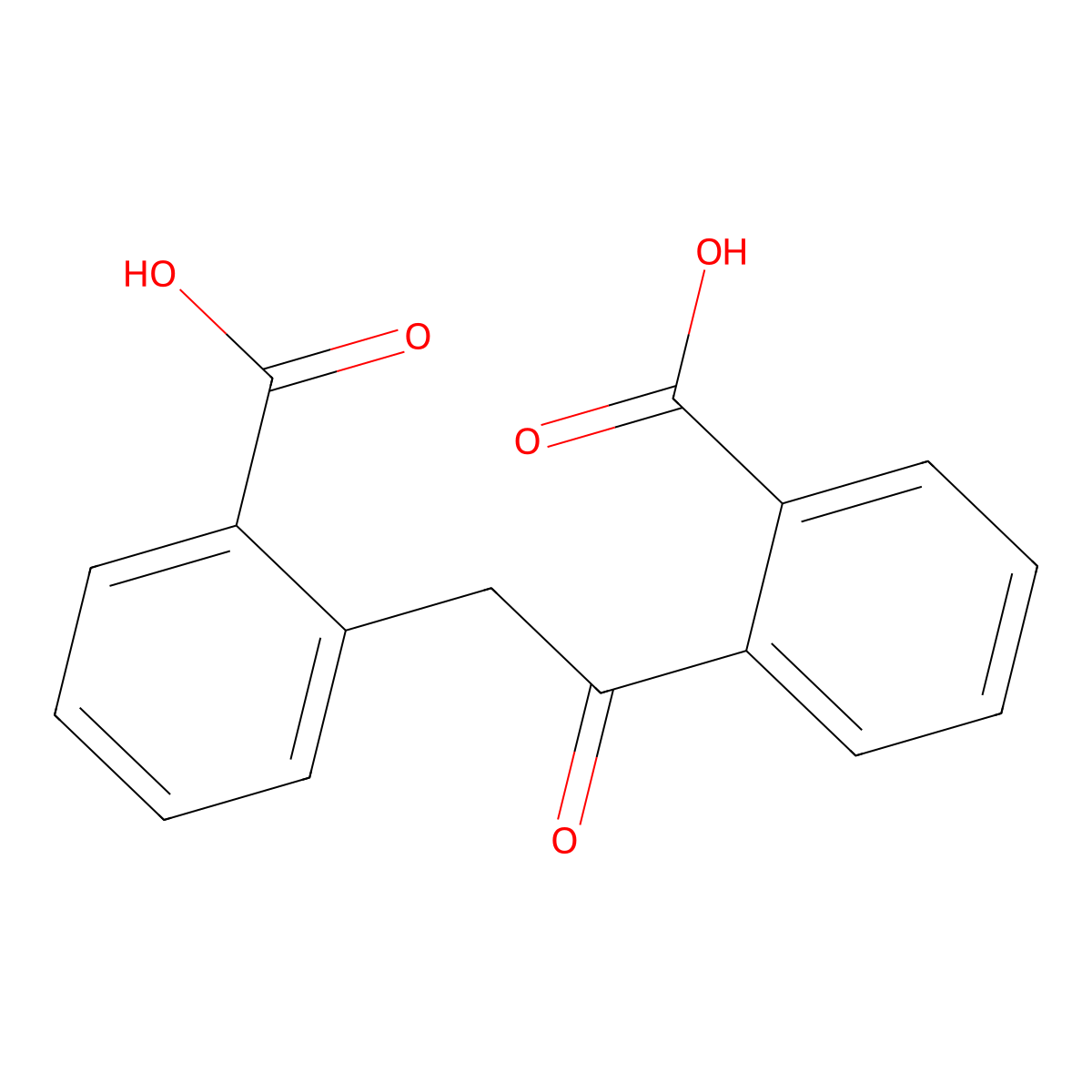 Benzoic acid, 2,2'-(1-oxo-1,2-ethanediyl)bis- molecular structure, CAS 4281-16-7