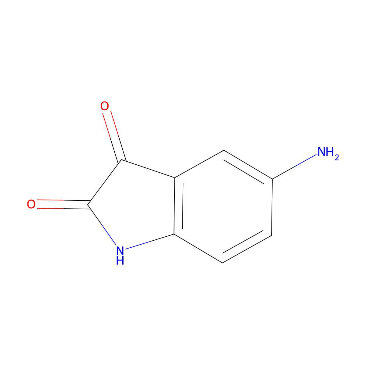 5-Aminoisatin molecular structure, CAS 42816-53-5