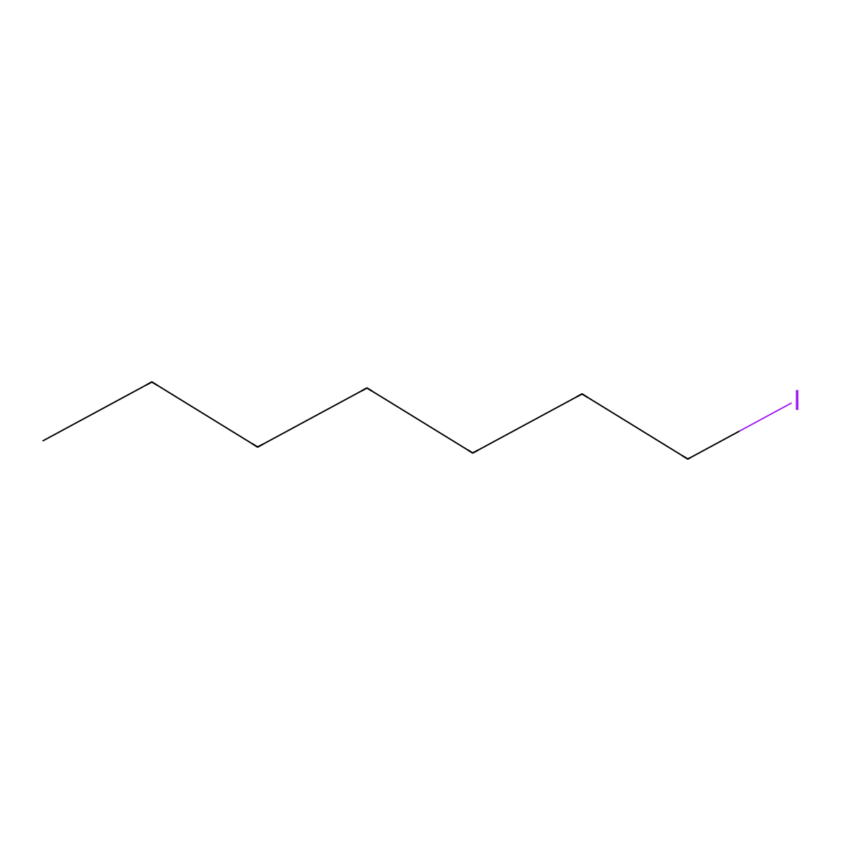 1-Iodoheptane molecular structure, CAS 4282-40-0