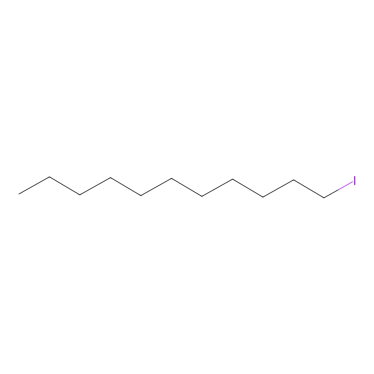 Undecane, 1-iodo- molecular structure, CAS 4282-44-4