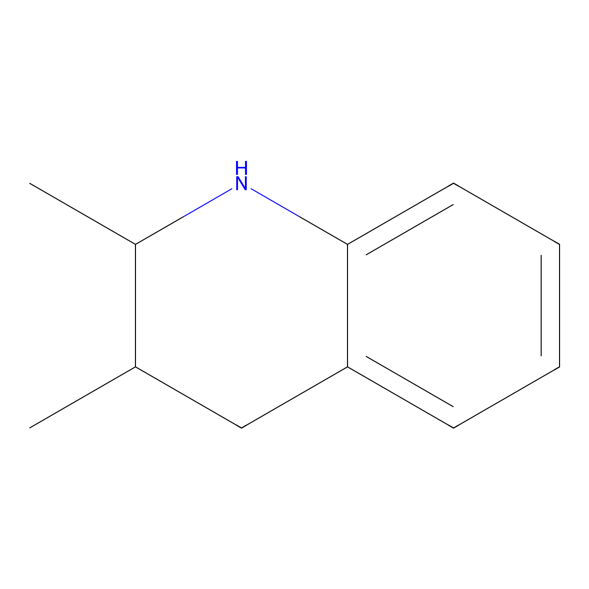 2,3-Dimethyl-1,2,3,4-tetrahydroquinoline molecular structure, CAS 42836-16-8