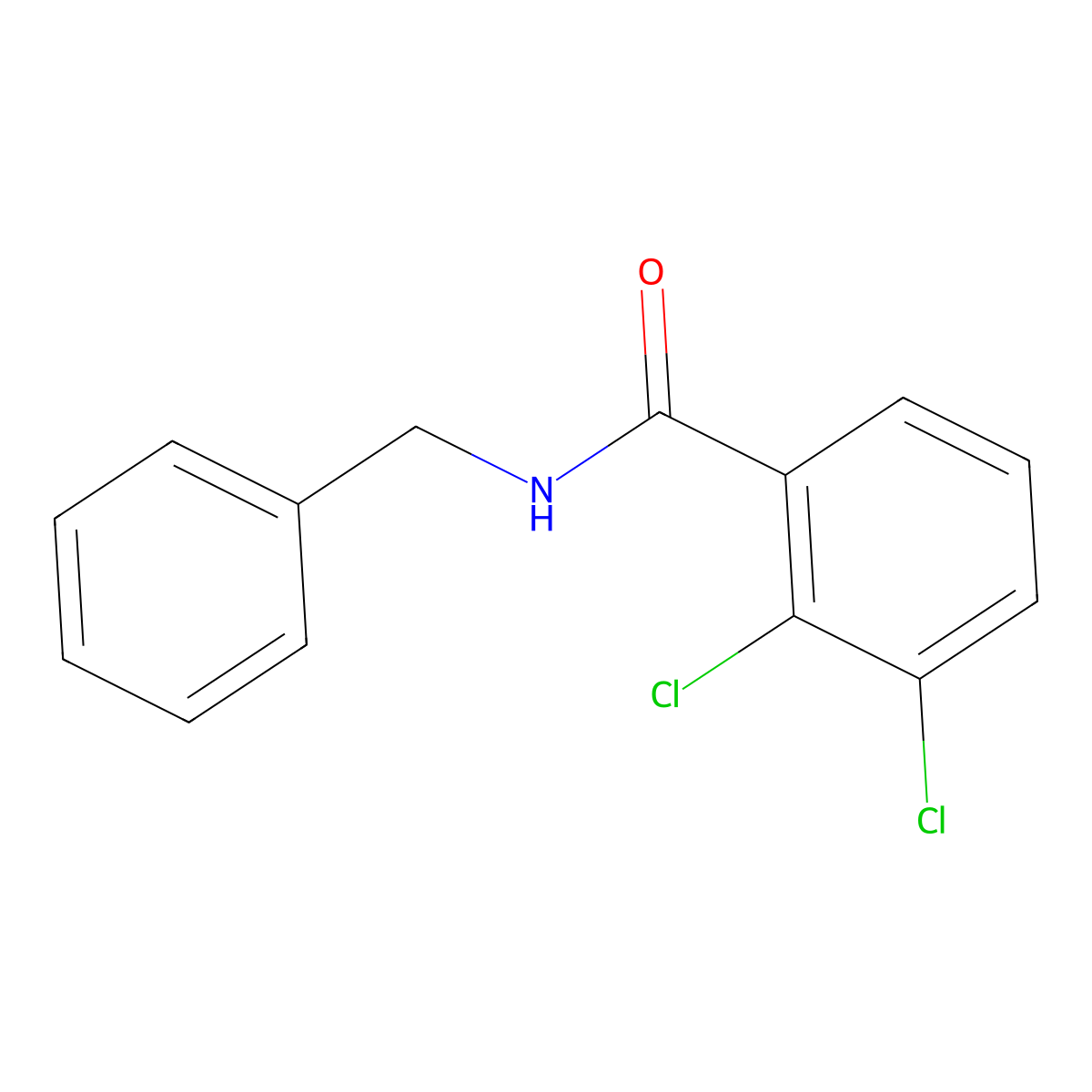 N-benzyl-2,3-dichlorobenzamide molecular structure, CAS 428451-78-9