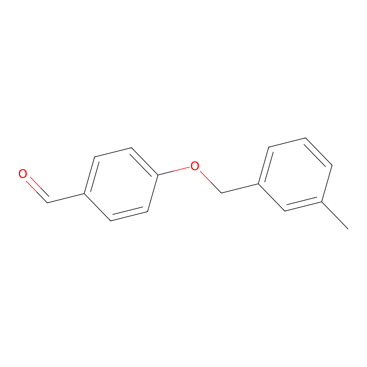 4-[(3-Methylbenzyl)oxy]benzaldehyde molecular structure, CAS 428470-82-0