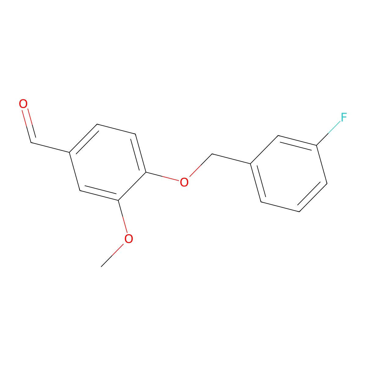 4-[(3-Fluorobenzyl)oxy]-3-methoxybenzaldehyde molecular structure, CAS 428473-74-9