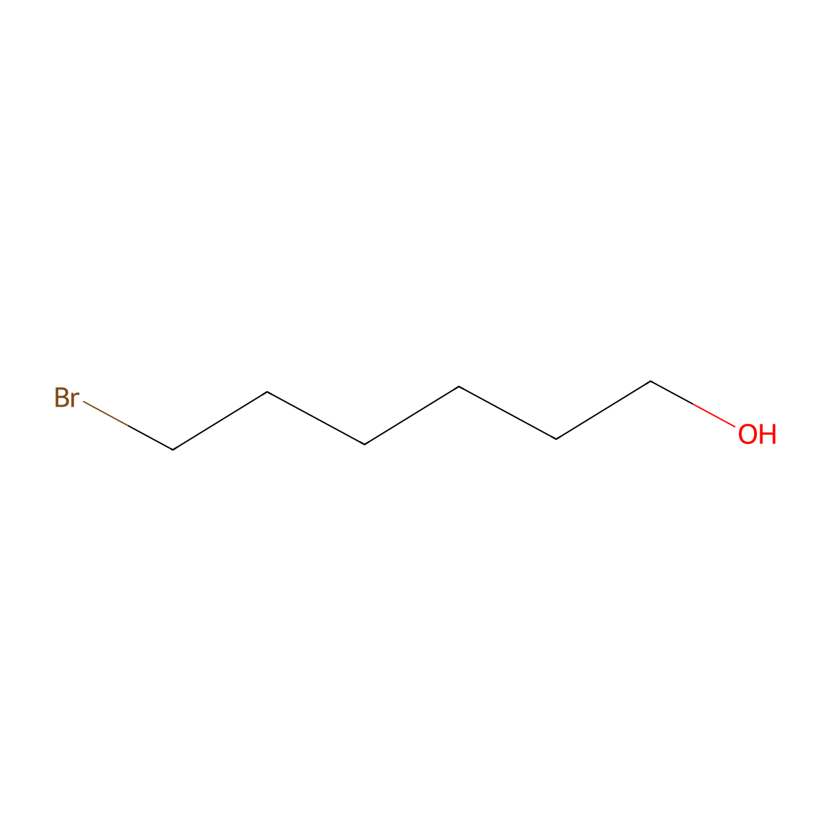 6-Bromo-1-hexanol molecular structure, CAS 4286-55-9