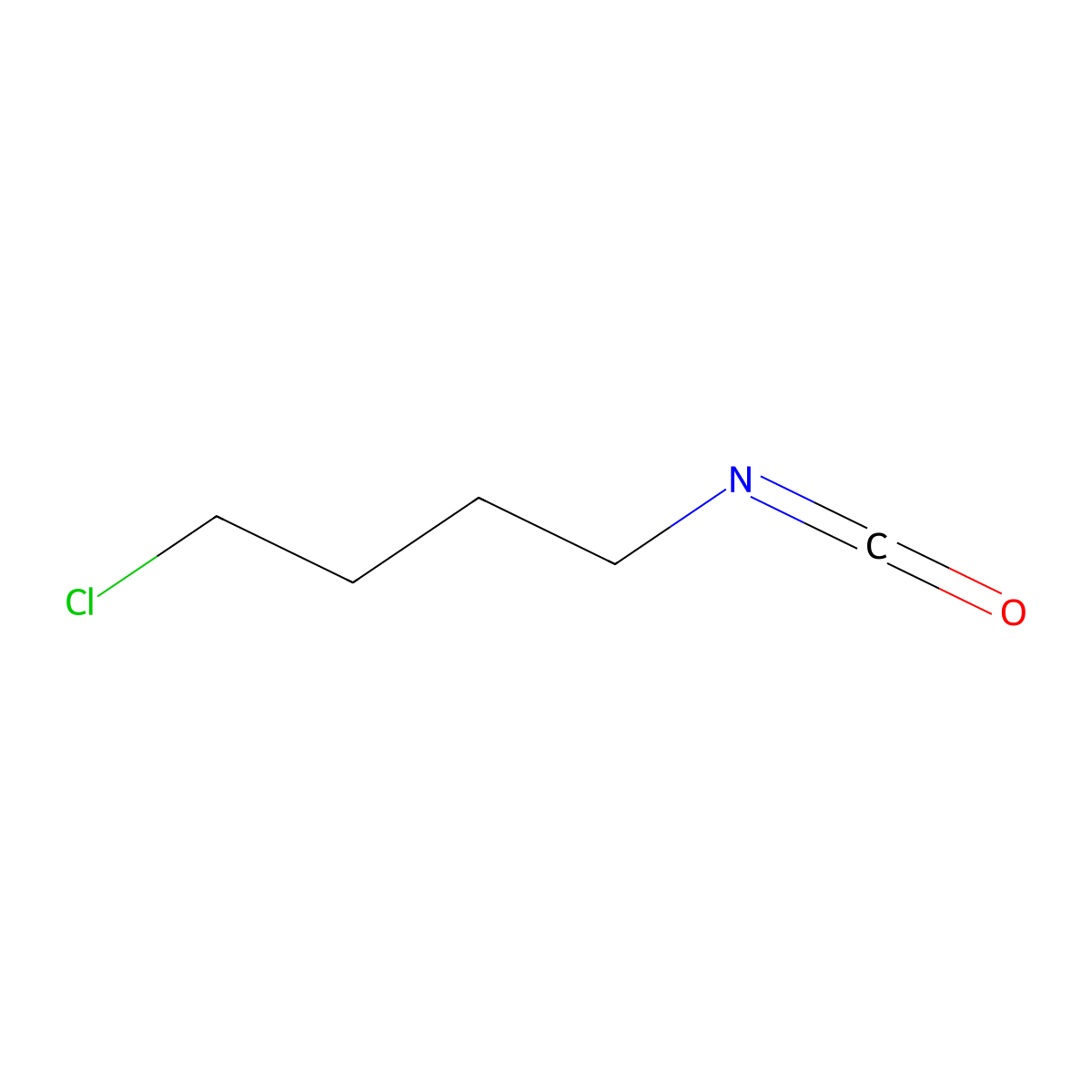 1-Chloro-4-isocyanatobutane molecular structure, CAS 42865-18-9