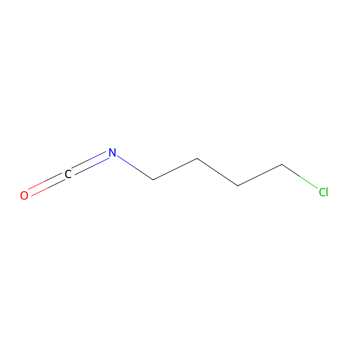 1-Chloro-4-isocyanatobutane molecular structure, CAS 42865-18-9