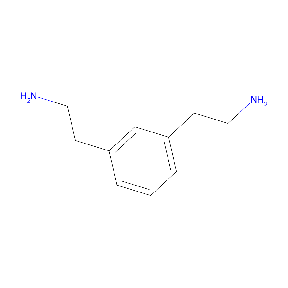 2-[3-(2-Aminoethyl)phenyl]ethanamine molecular structure, CAS 4289-36-5
