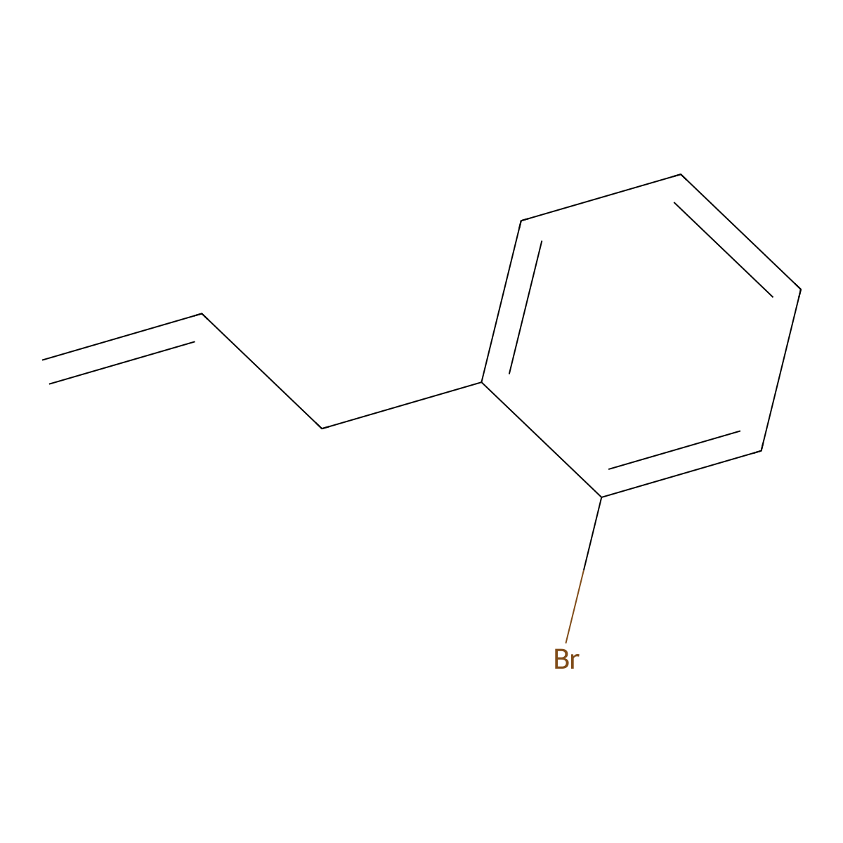 1-Allyl-2-bromobenzene molecular structure, CAS 42918-20-7